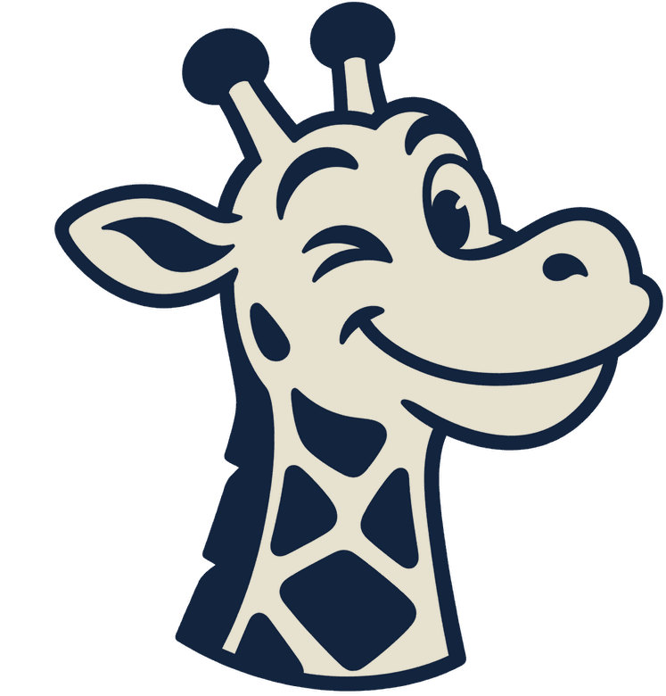 Gerald, the winking giraffe